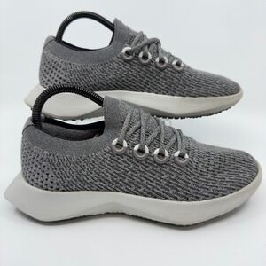 Allbirds Tree Dasher 2 Womens 8 Running Shoes Triple‎ Gray Lace Up Low Sneakers